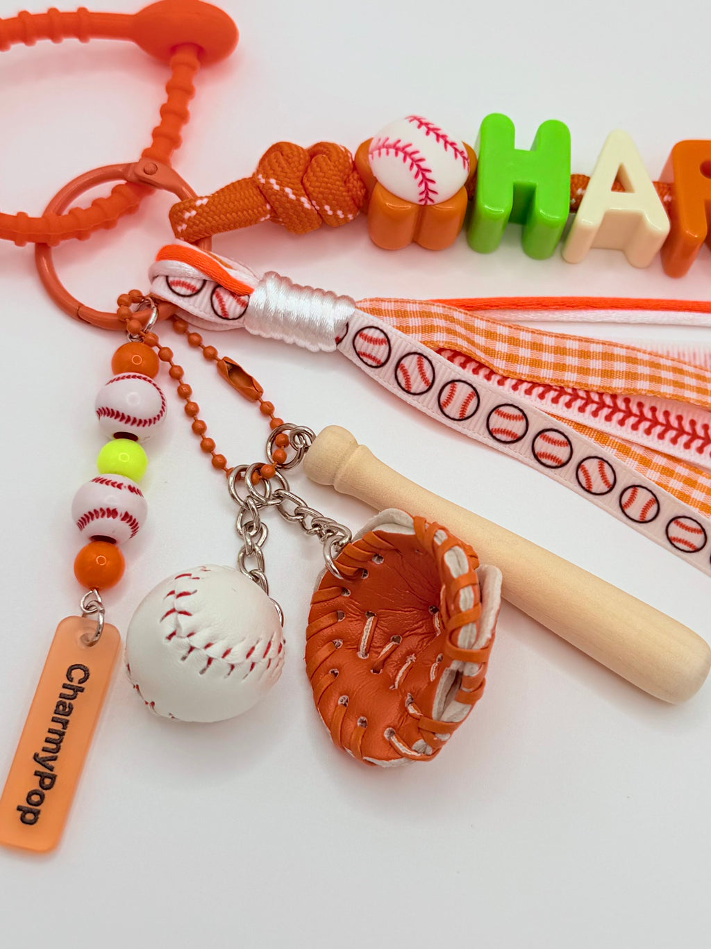 Baseball Bag Charm