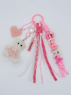 Pearl Bear Bag Charm