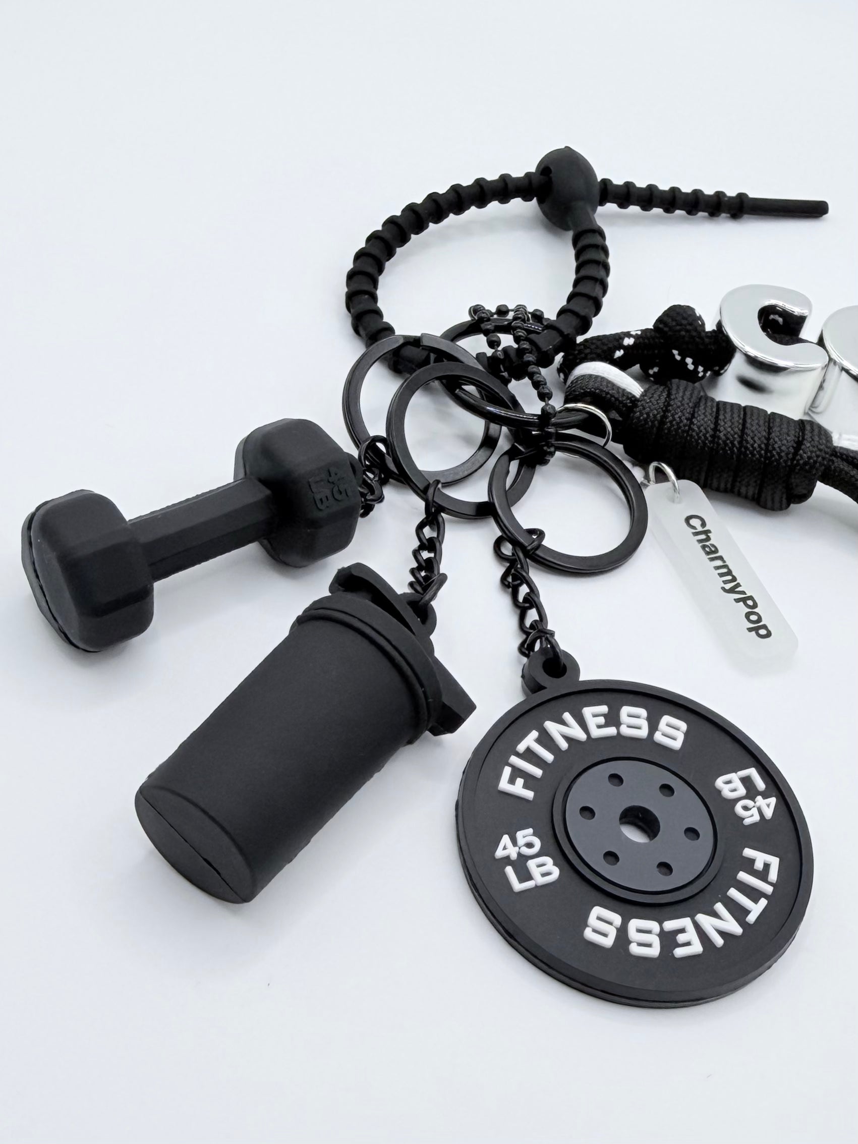 Gym - Set & Rep Bag Charm