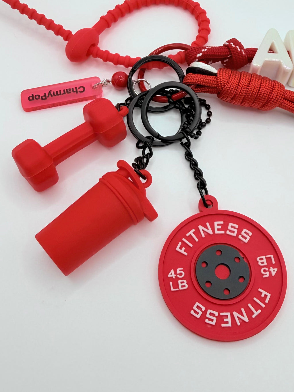 Gym - Set & Rep Bag Charm