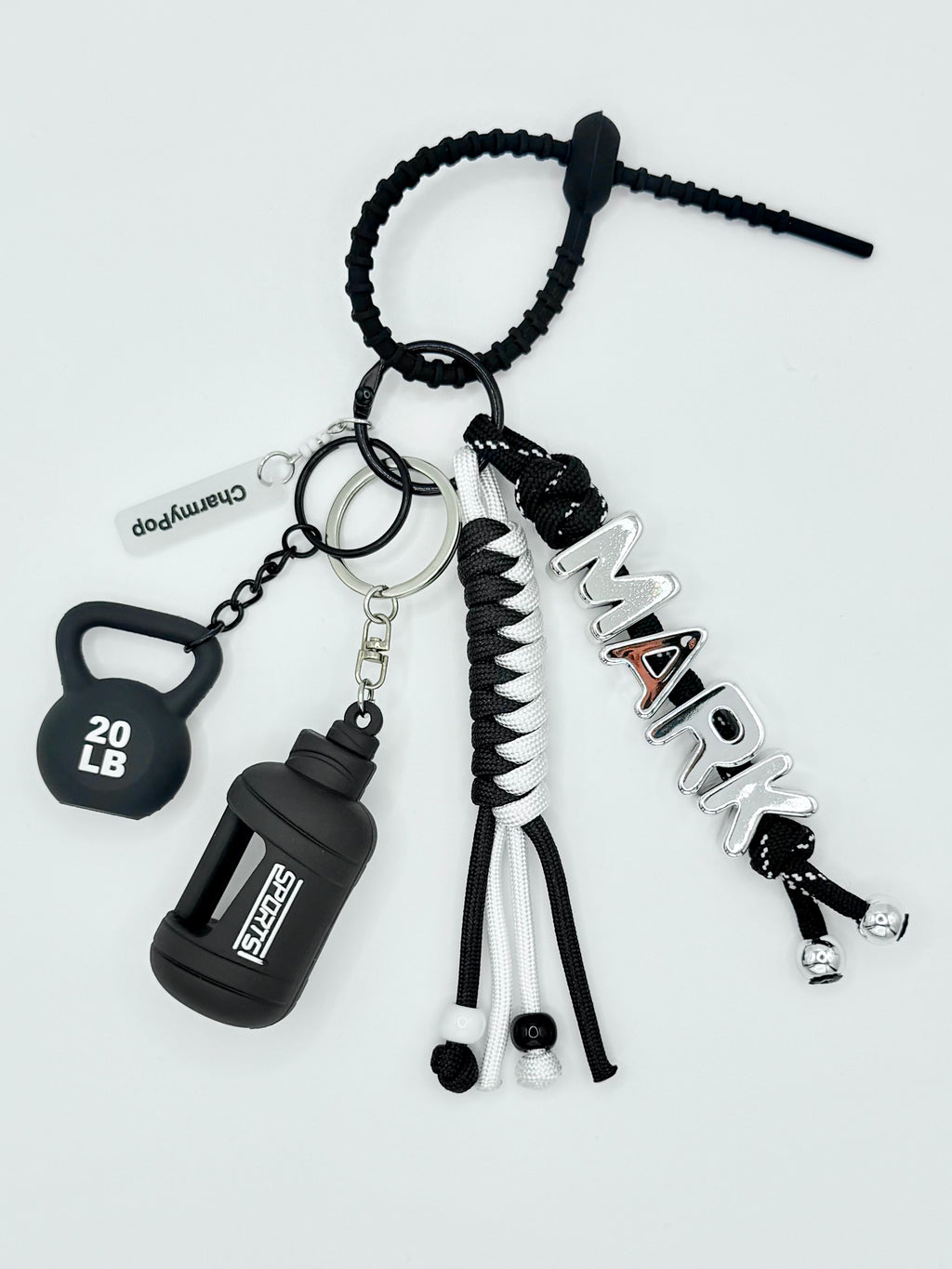 Gym - Sweat & Grind Bag Charm