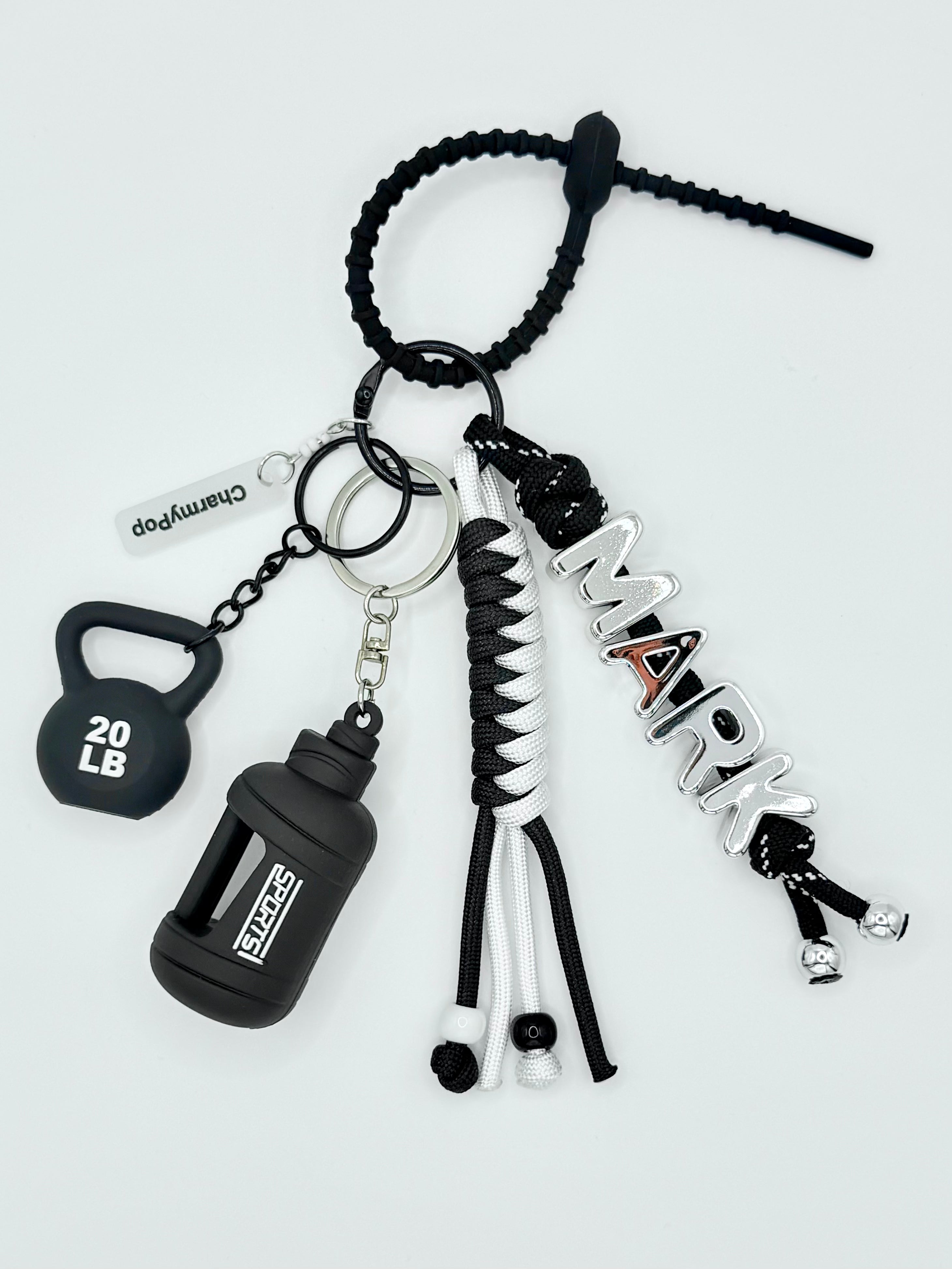 Gym - Sweat & Grind Bag Charm