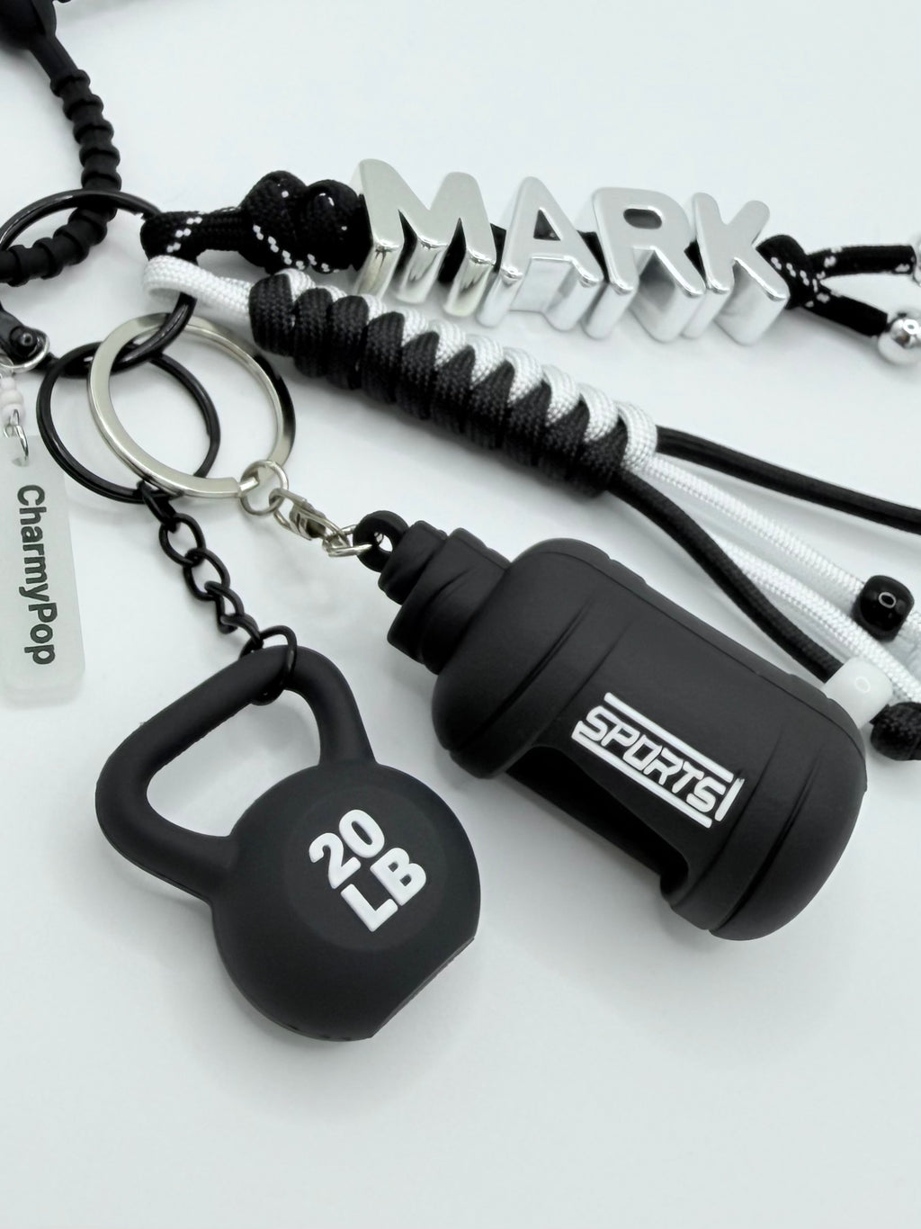 Gym - Sweat & Grind Bag Charm