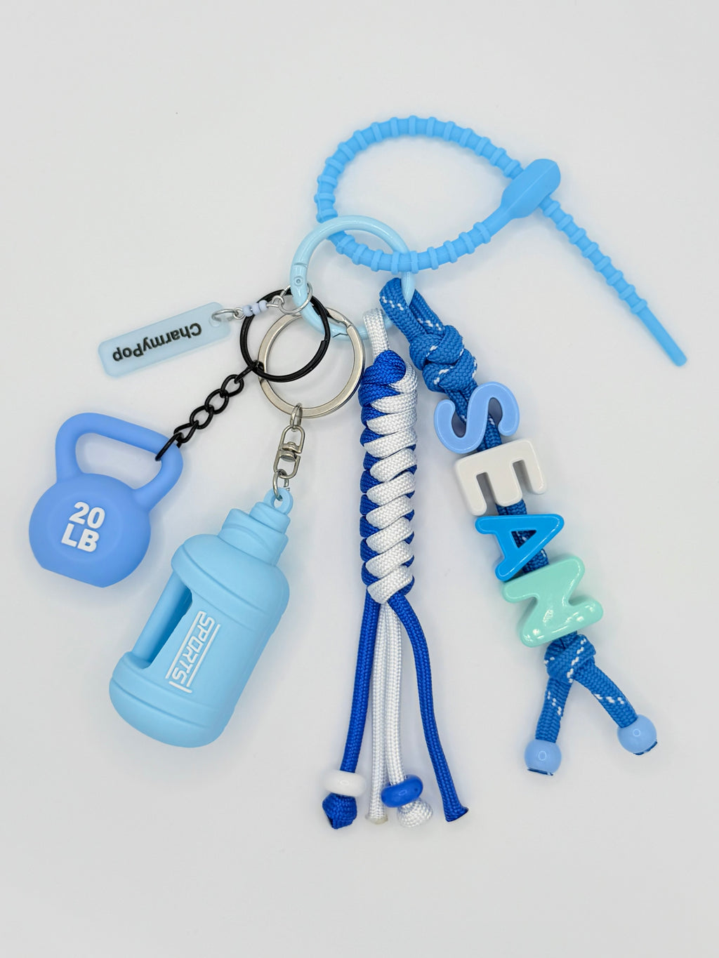 Gym - Sweat & Grind Bag Charm