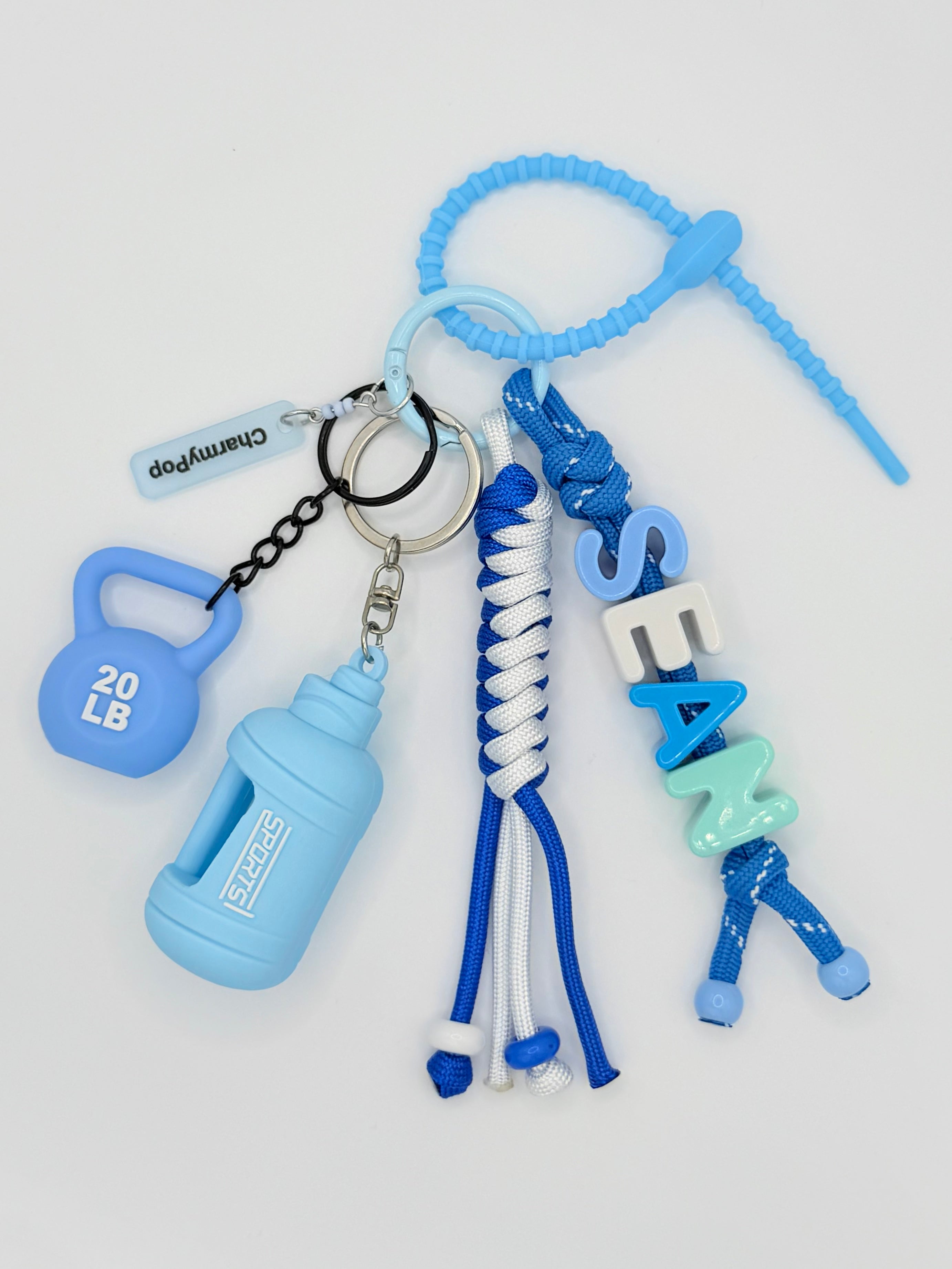 Gym - Sweat & Grind Bag Charm