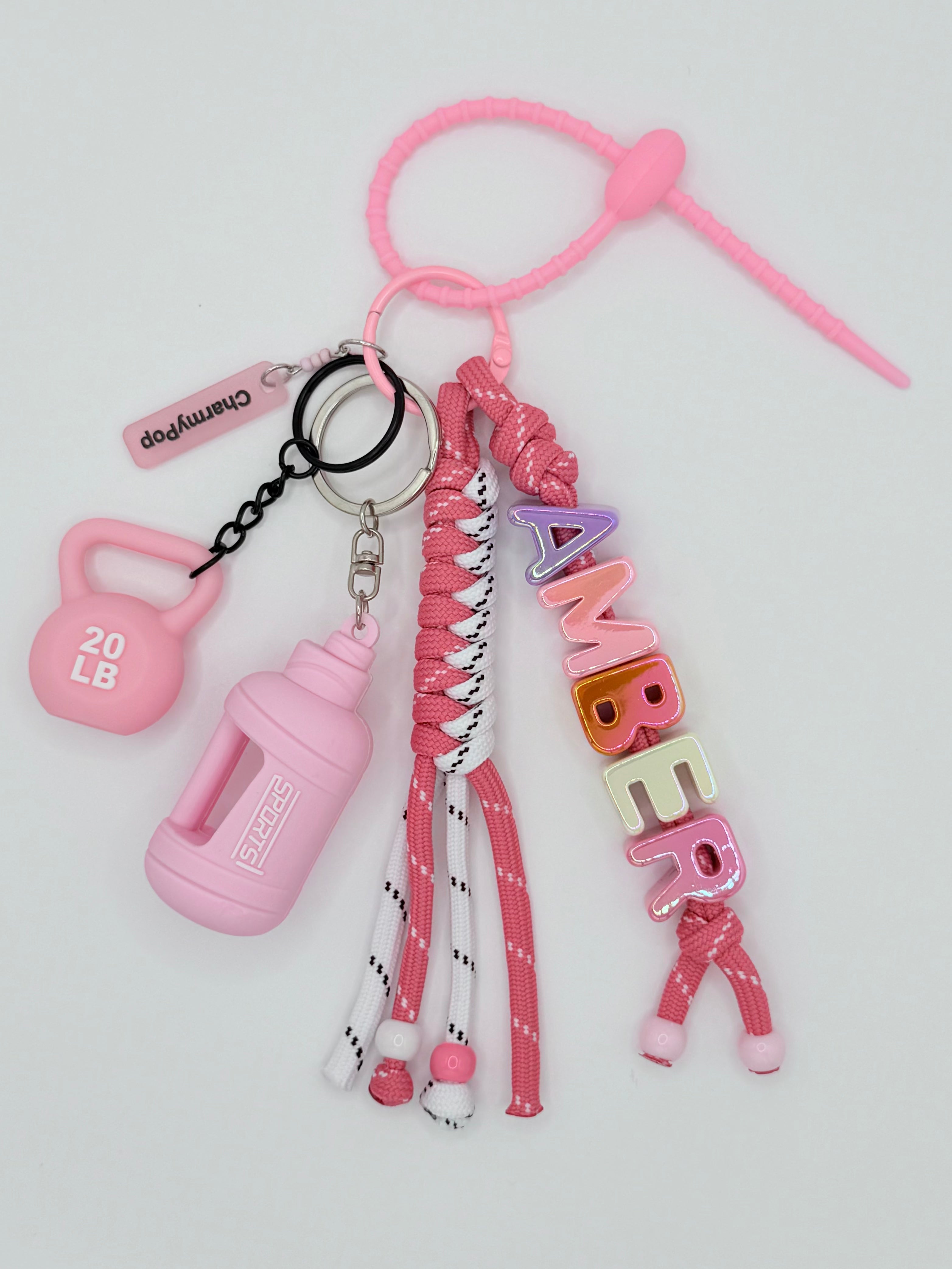 Gym - Sweat & Grind Bag Charm