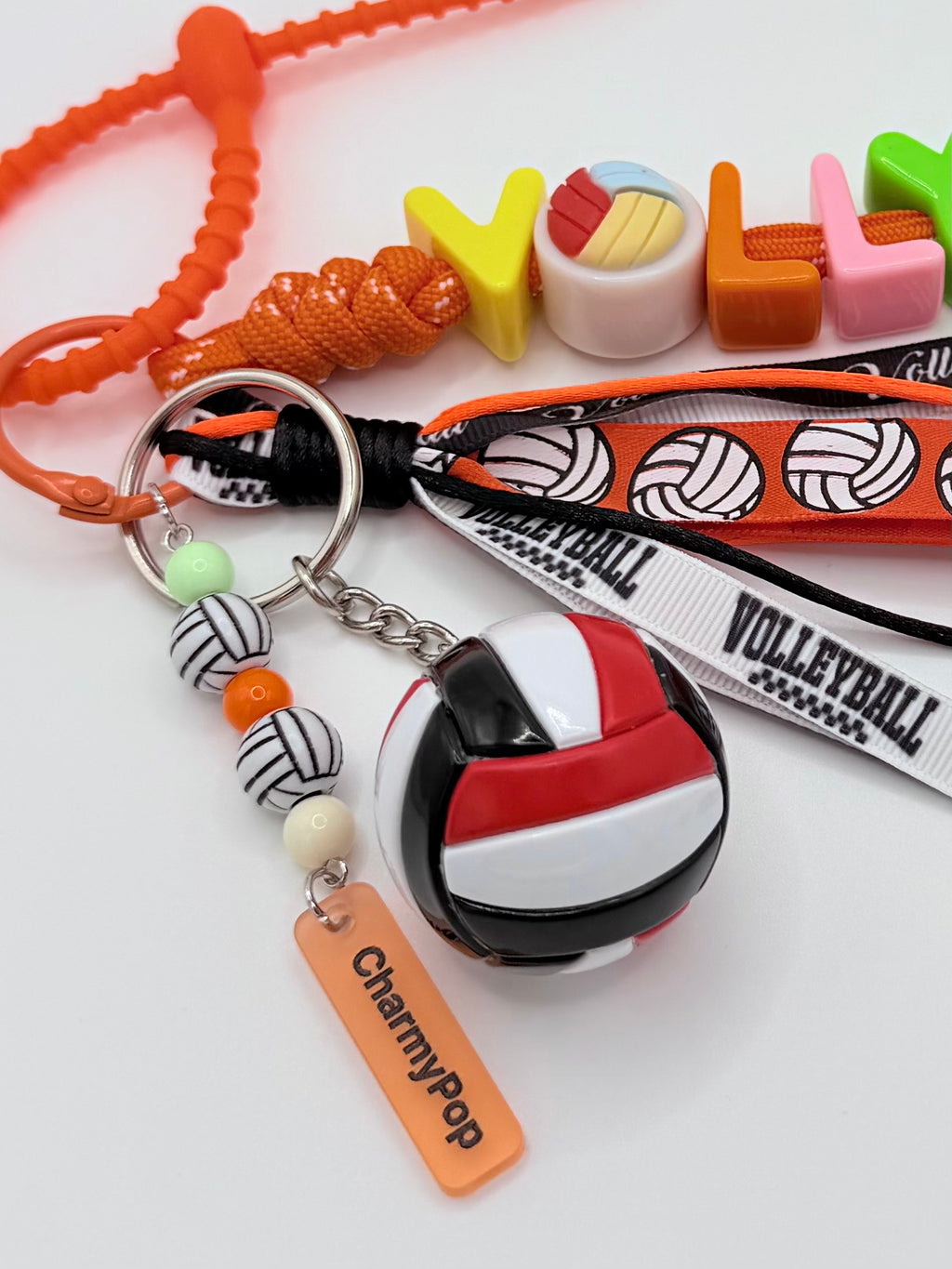 Volleyball Bag Charm
