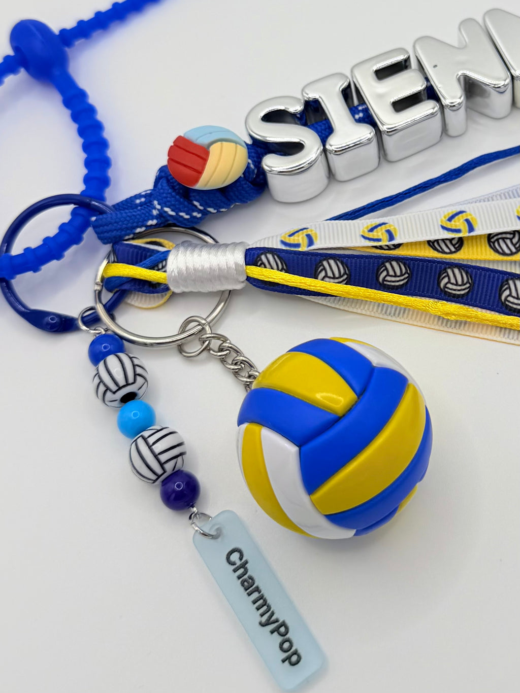 Volleyball Bag Charm