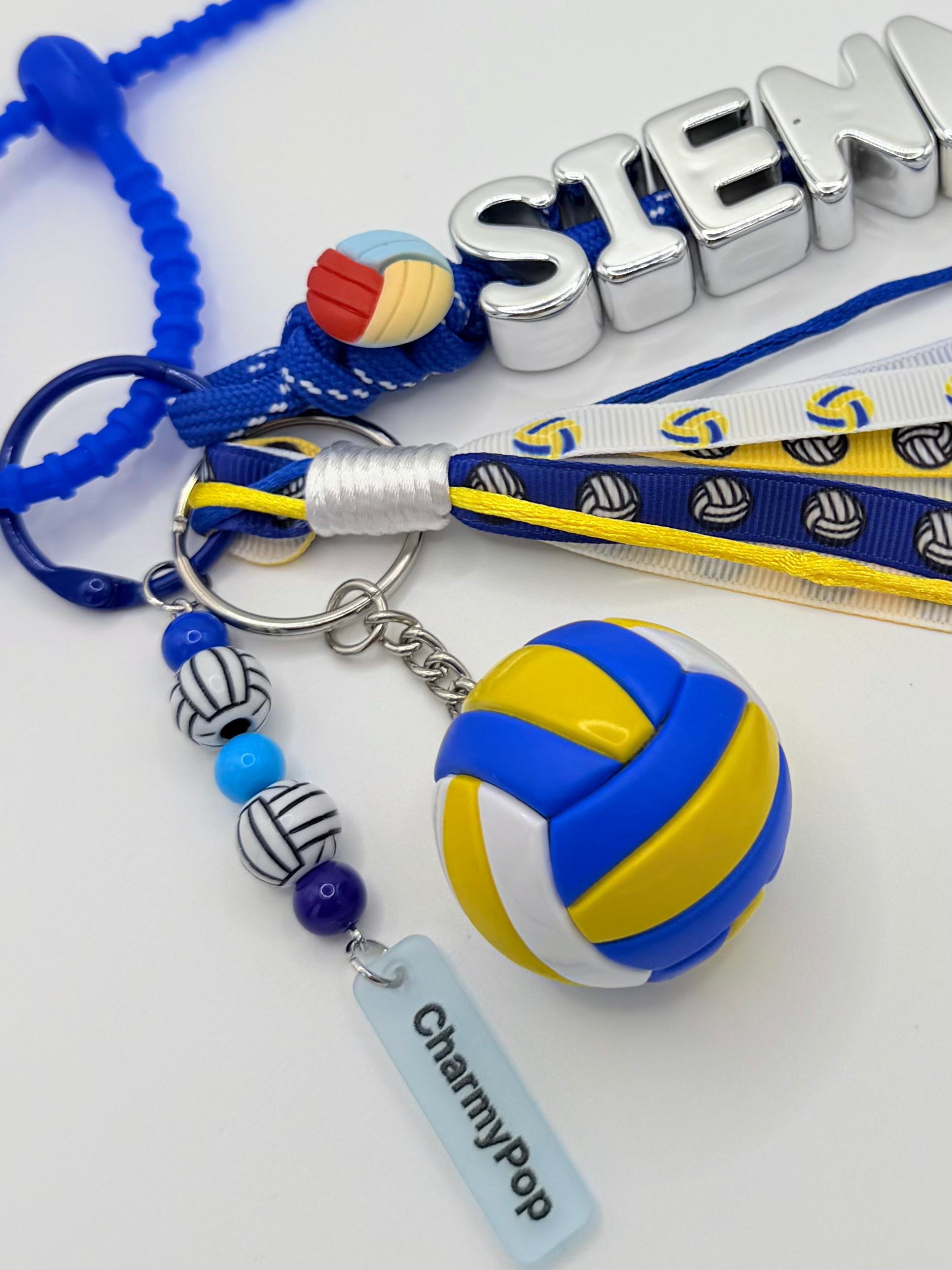 Volleyball Bag Charm
