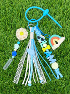 Macrame Rainbow Bag Charm