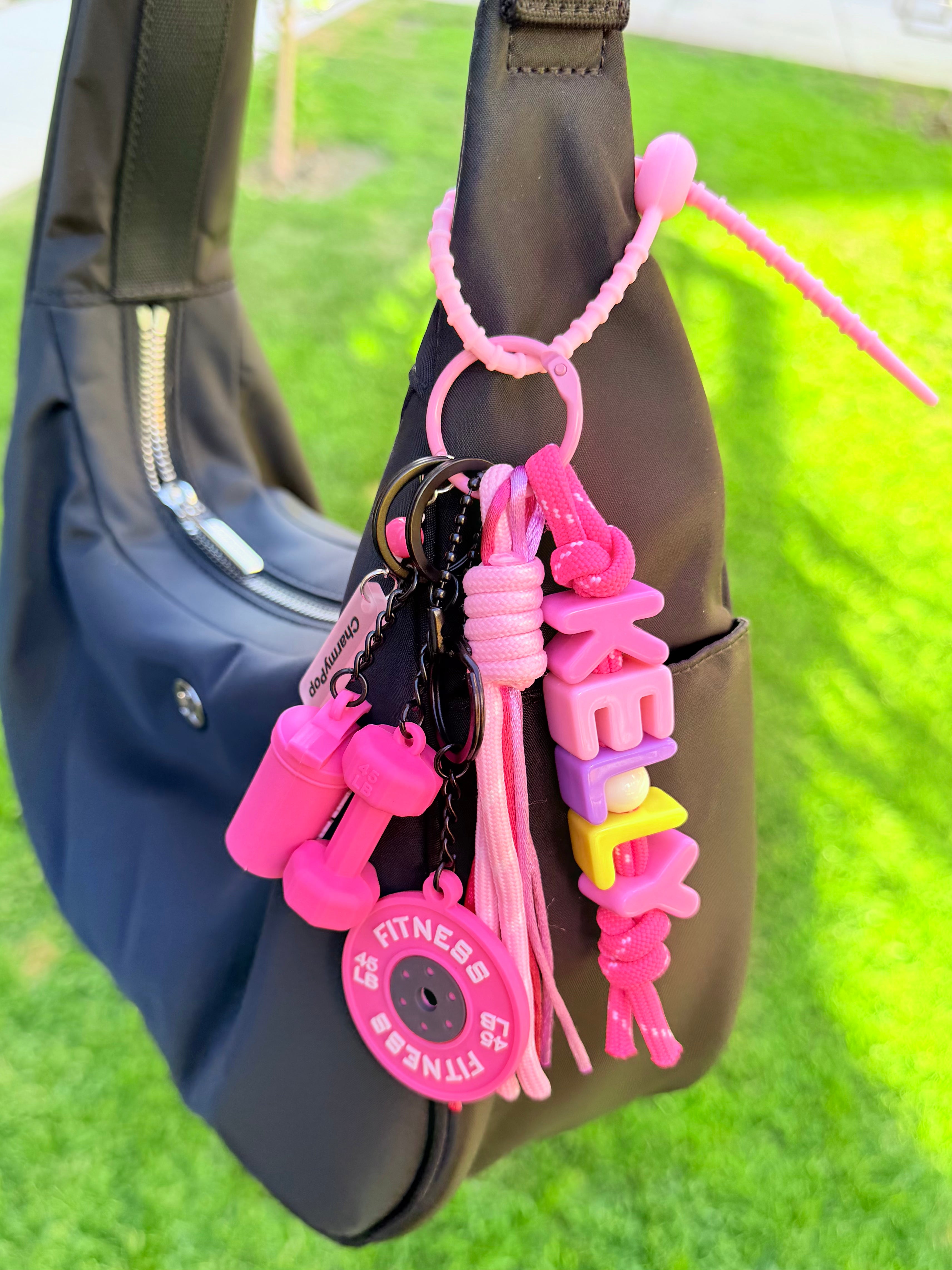 Gym - Set & Rep Bag Charm
