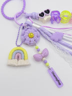 Macrame Rainbow Bag Charm