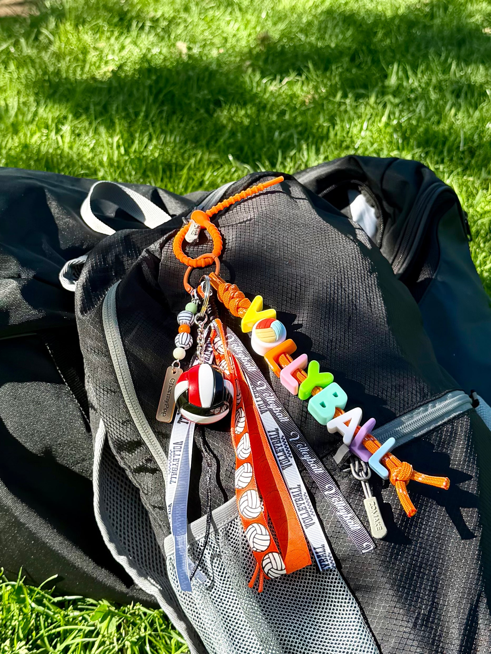 Volleyball Bag Charm